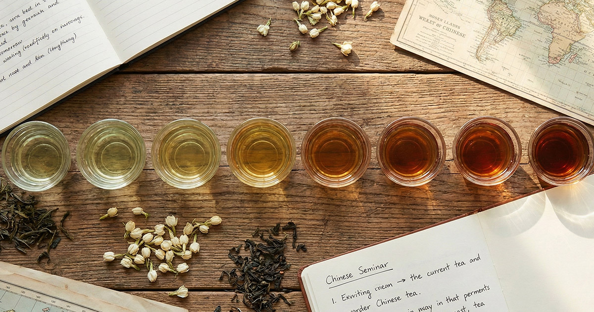 セミナー「中国茶の基本を2時間で」（仙台・3月21日AM）